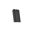 2.10m Adjustable Angle Fence Corner Post - Black