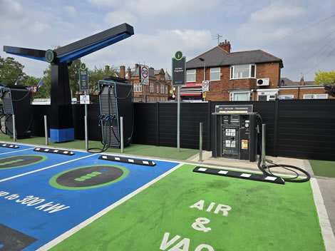 brown composite gate - back